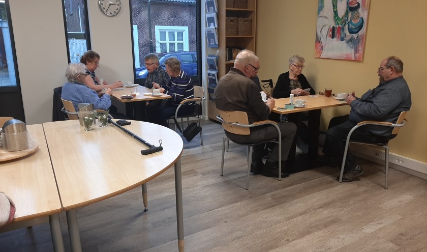 Een deel van de kaartgroep, foto: Kitty Arets