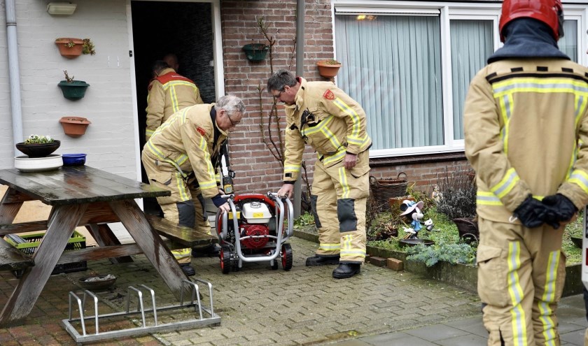 De brandweer had de situatie snel onder controle.