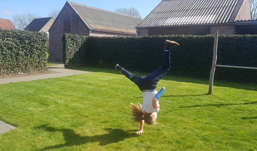Challenge -maak een acrobatische truc-
