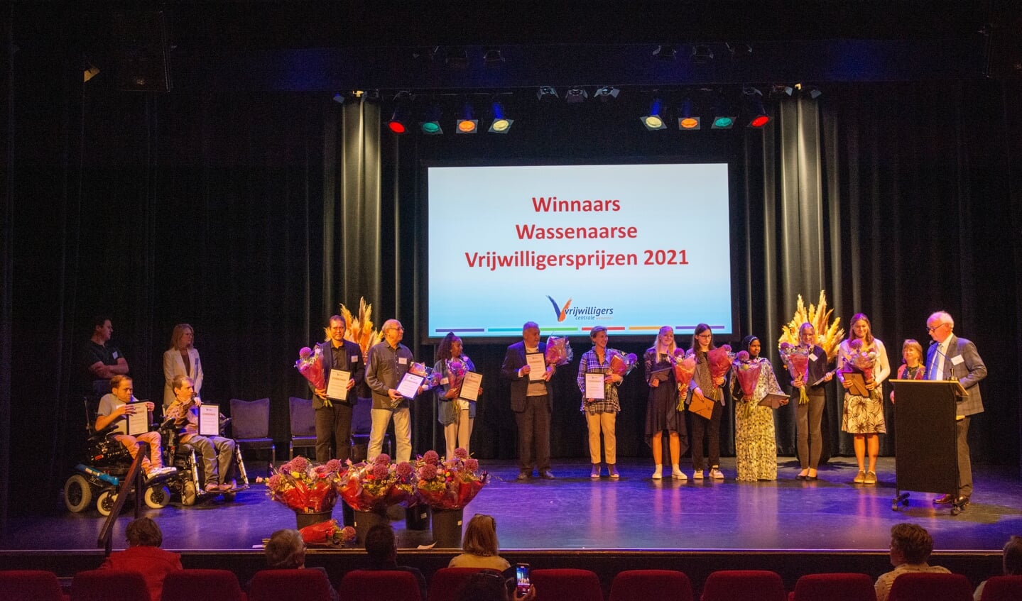 De genomineerden voor de Wassenaarse Vrijwilligersprijzen 2021. Foto: René de Wit.