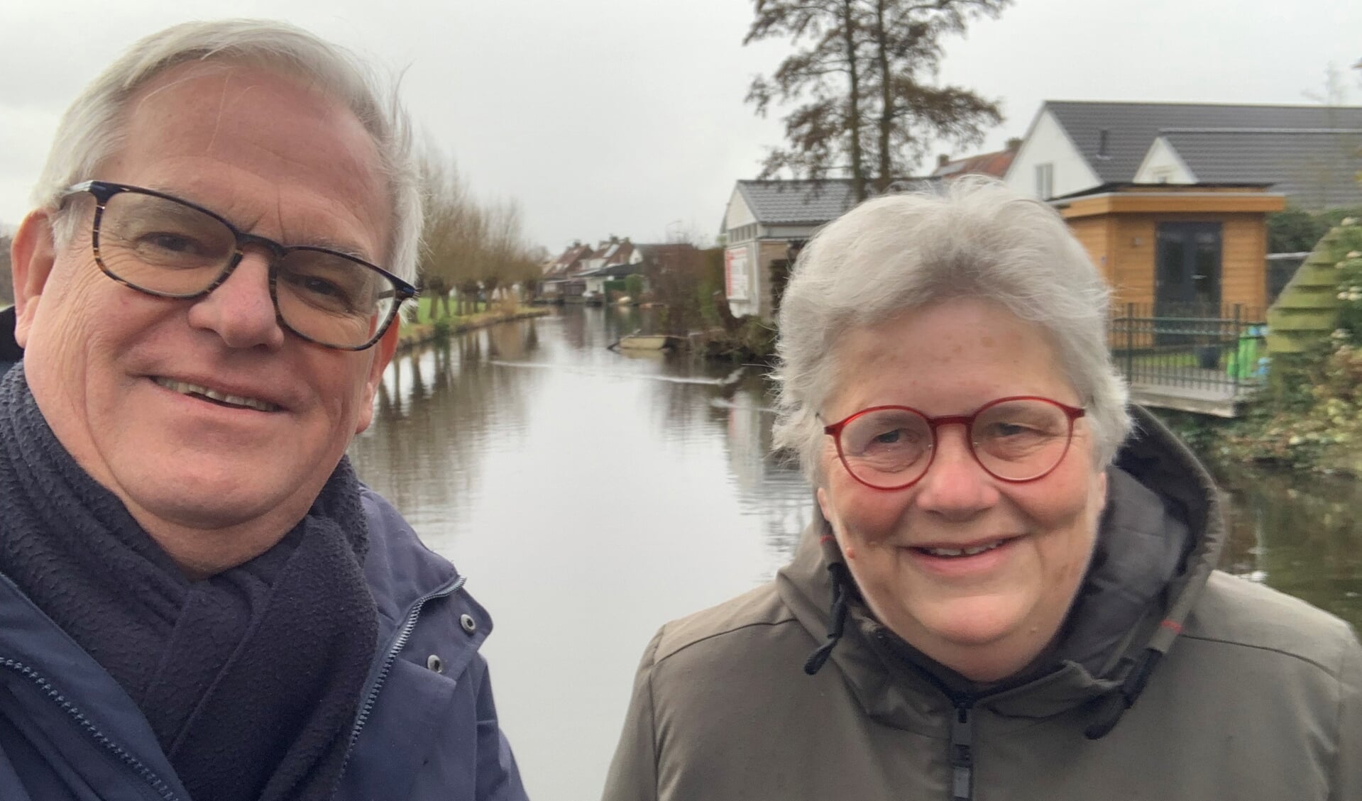 Marcel Cramwinckel (links) en Monique Lamers.