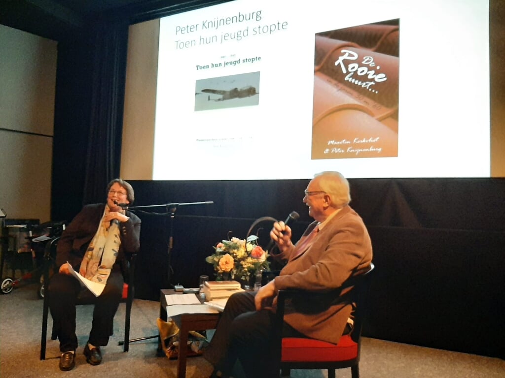 Ellen Klaver in gesprek met Peter Knijnenburg. (Foto: PR)