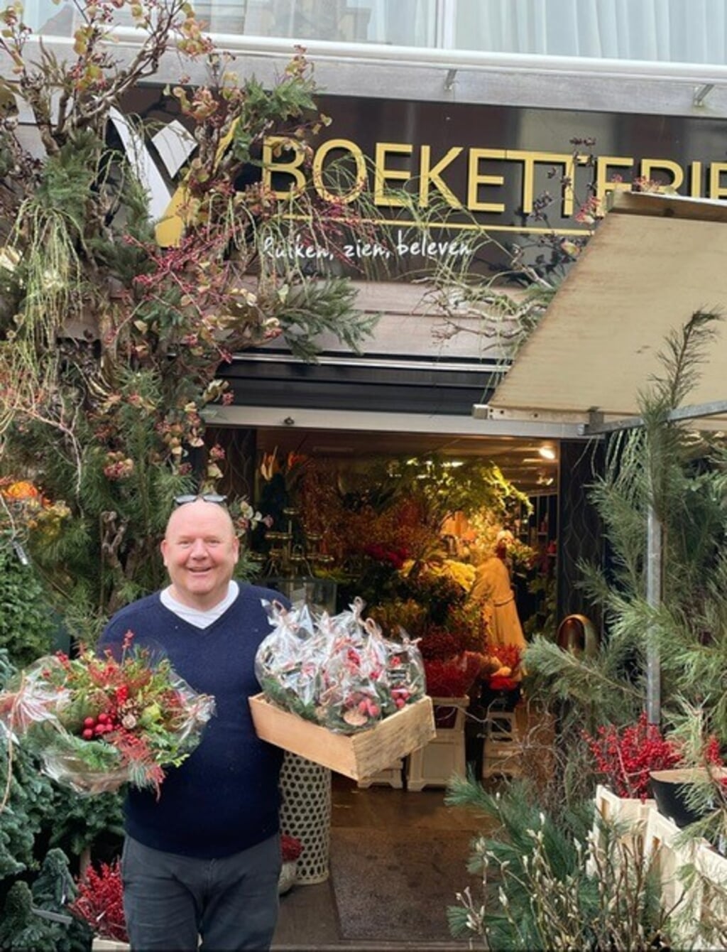 Door Boeketterie gesponsorde bloemen
Foto: Lionsclub Wassenaar