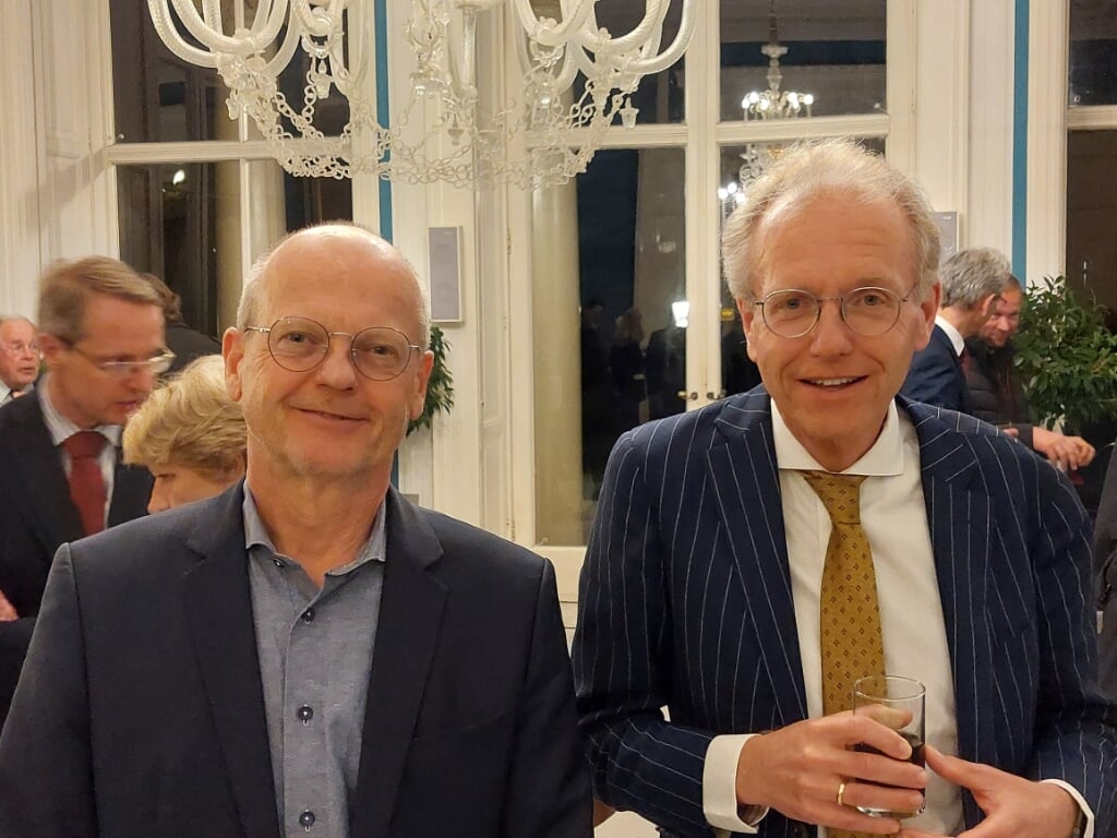 Bernard Menken (links) en Leendert de Lange (rechts), Foto: Gerbrand Nijman