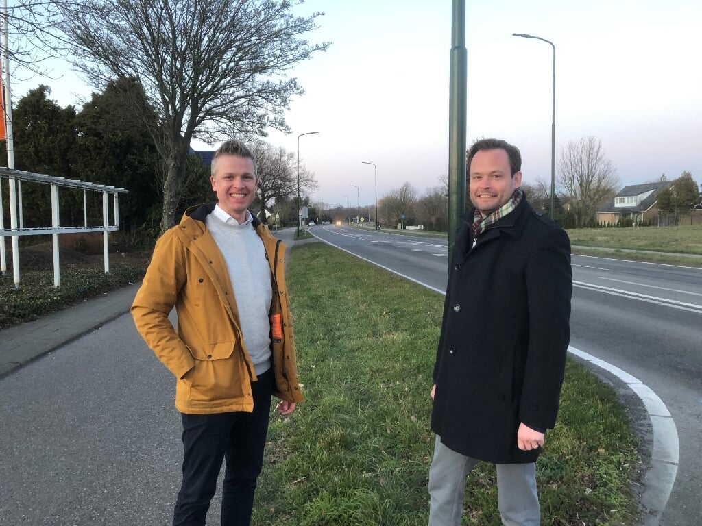 Jeroen van Dijken, Statenlid VVD Provincie Zuid Holland (links)
Jaap Haubrich, nr.6 op de kandidatenlijst van de VVD Voorschoten (rechts)