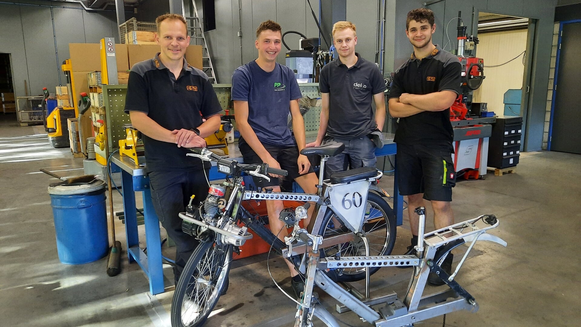 Rick, Luuk, Jorg en Dennis