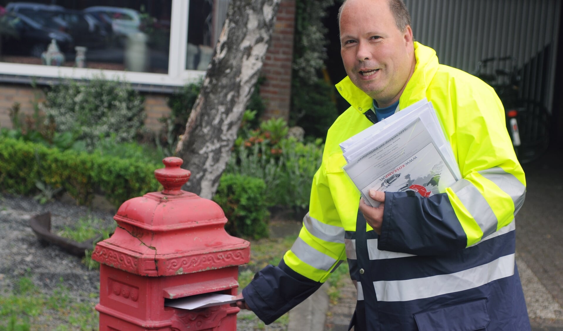 Inclusief Gresbo Post voorziet zo’n 500 bedrijven op de Noord-West Veluwe van briefpost.