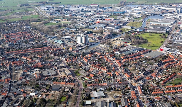 <p>De gemeente Nijkerk is de afgelopen jaren flink uitgebreid en veranderd. Luchtfoto uit 2014.</p>
