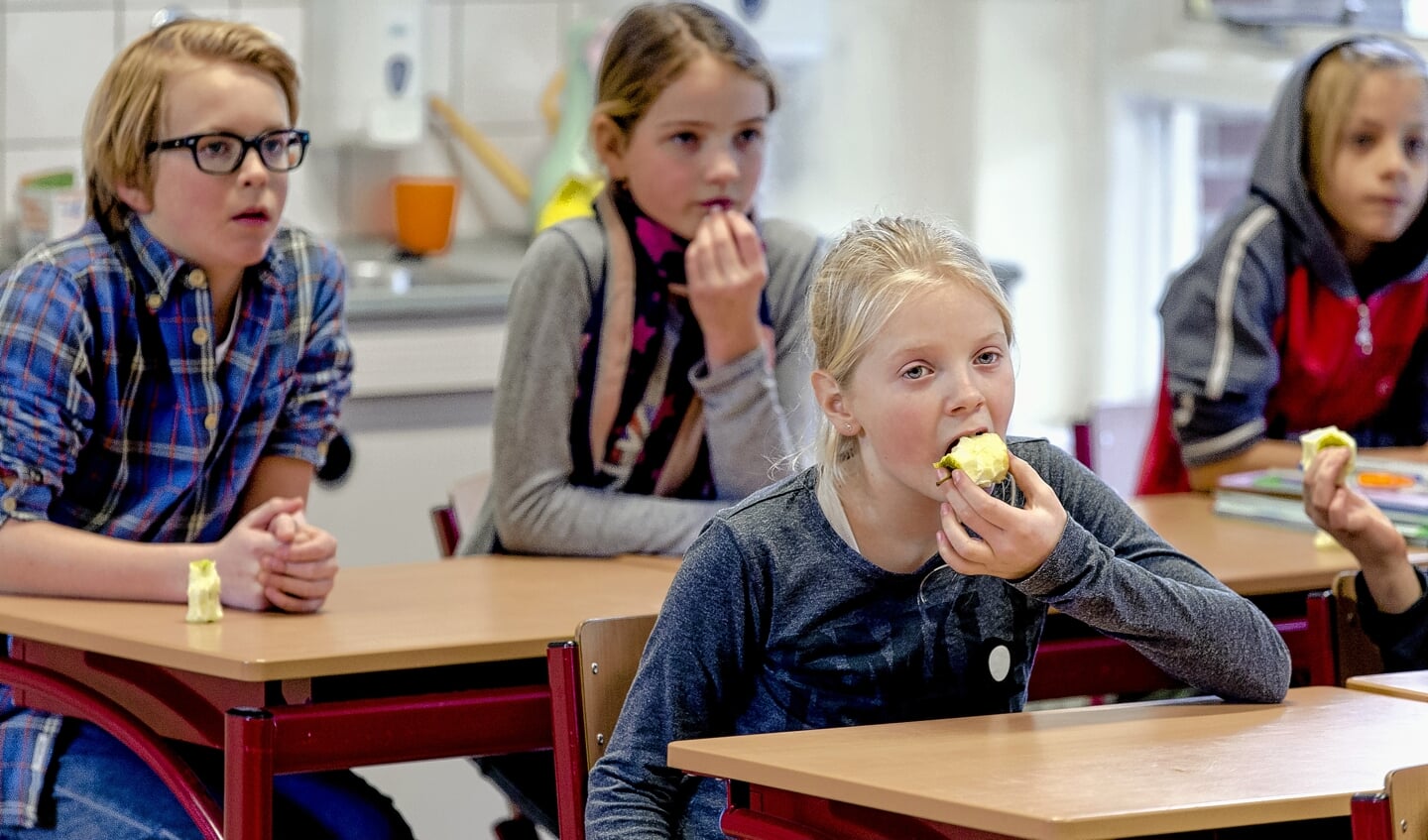 Leerlingen in de groepen vijf tot en met acht op de basisscholen in de regio Scherpenzeel, kunnen zich voorbereiden op ‘voedselonderwijs’