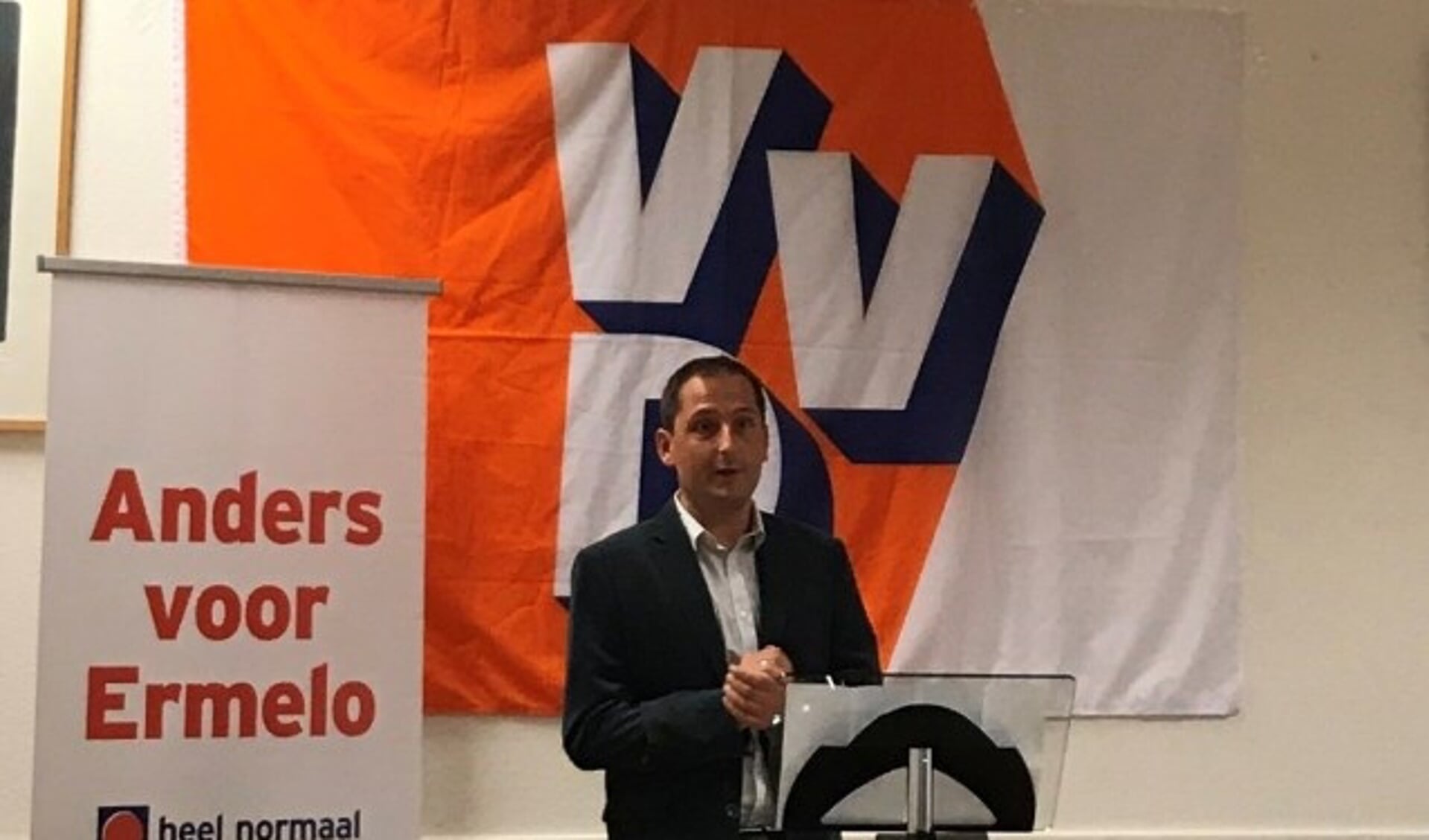 Yuri  Visser is de nieuwe lijsttrekker van de VVD in Ermelo.