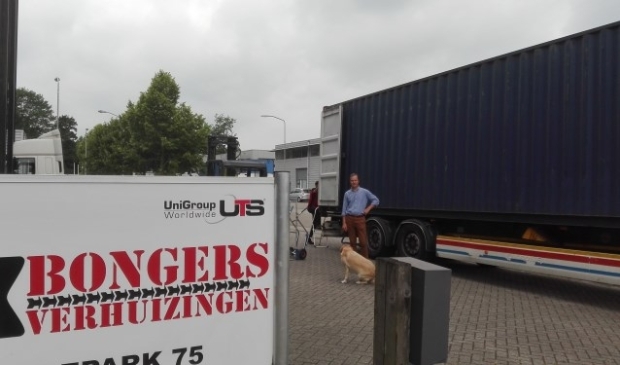 Jaap Bongers is eigenaar van Bongers Verhuizingen.