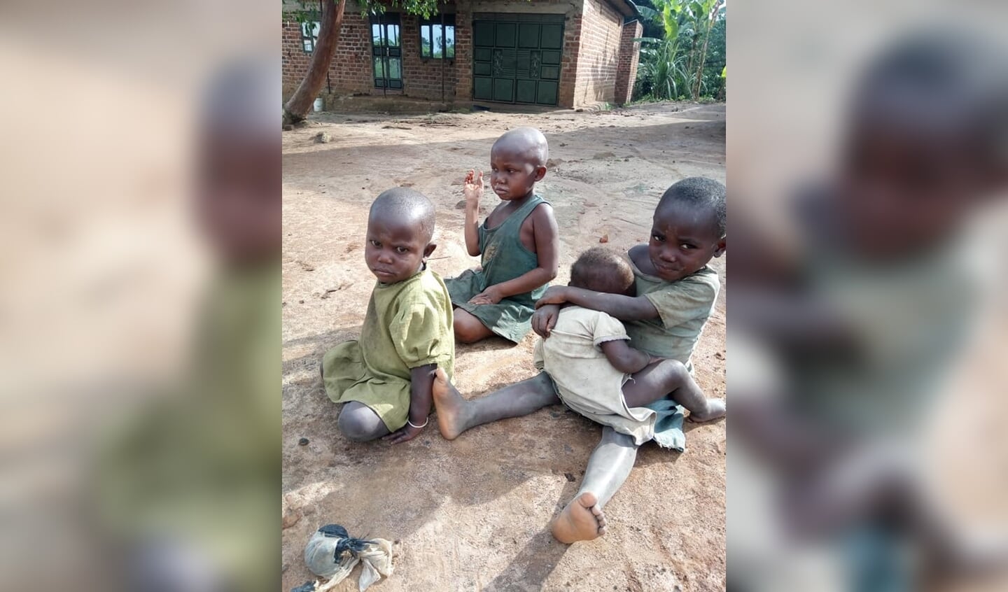 De kinderen in Lwengo, Uganda