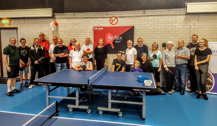 deelnemers met Bettine Vriesekoop