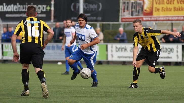 Rick Degenaar in het shirt van SDV Barneveld.