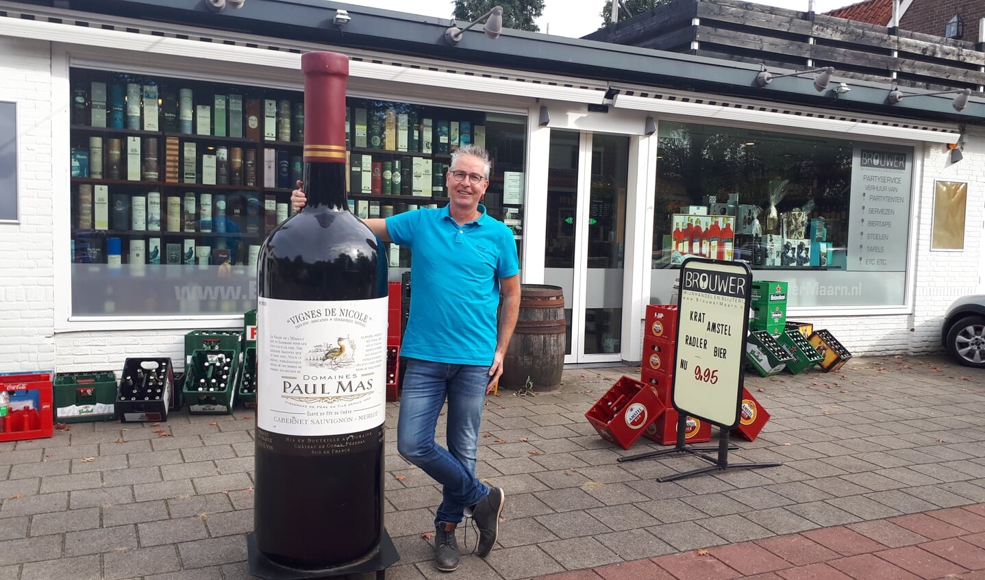 Wim Brouwer heeft een mooi aanbod in zijn gelijknamige wijnhandel-slijterij.