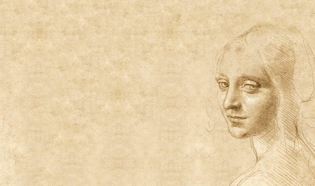 Een van de topstukken is de studie van het gezicht van een jonge vrouw.