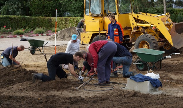 De Puttenaren werkten zij aan zij met Ladelunders.
