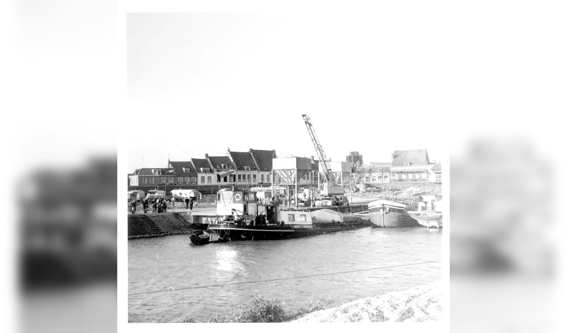 De Wijkse Haven toen. 