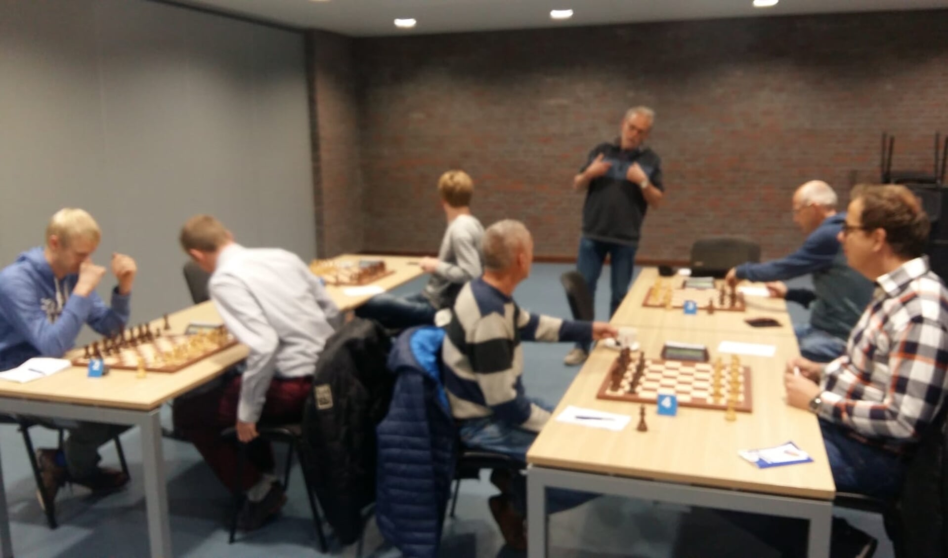 Alles in voorbereiding voor de bekerwedstrijd in Veenendaal.