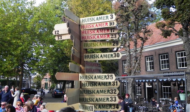 Er waren maar liefst 52 huiskamers waar optredens gehouden werden.