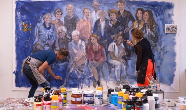 'De tijd vliegt' is de rode draad in het werk van de kunstenaars.