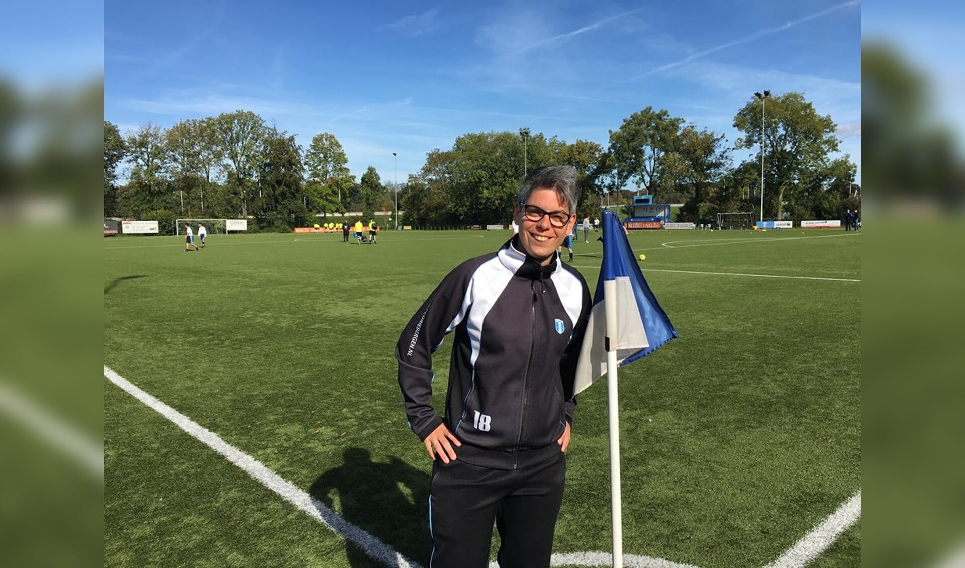 Helen van Nunen wil het vrouwenvoetbal bij FC Driebergen verder ontwikkelen.