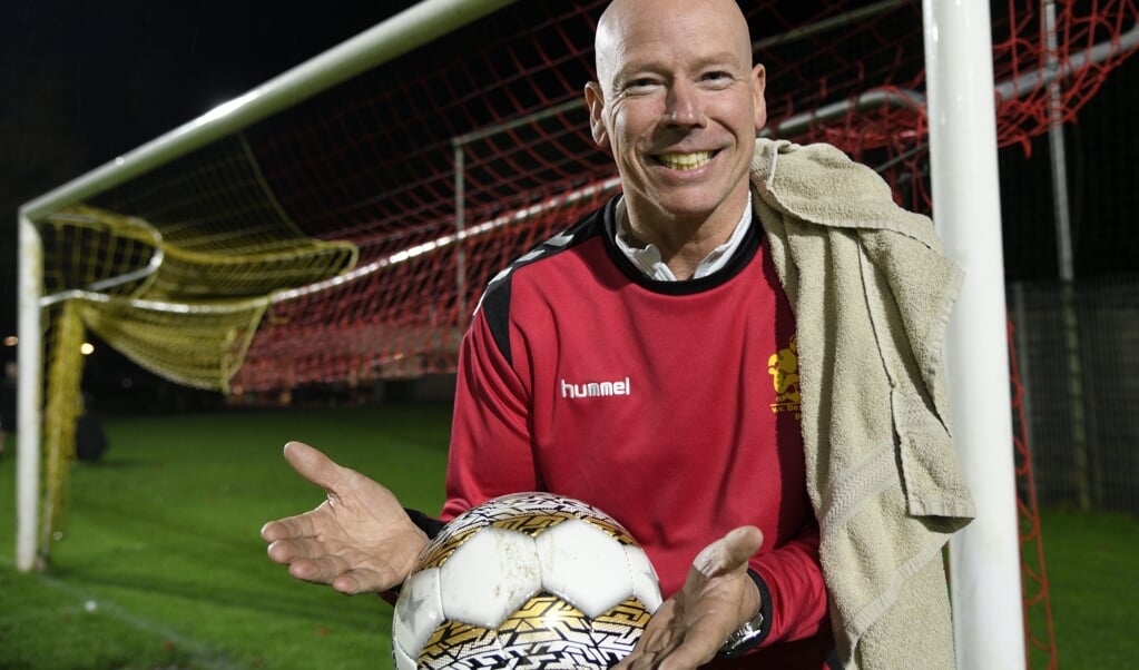 Veluwse Boys-trainer Hans Nijhuis (archieffoto).