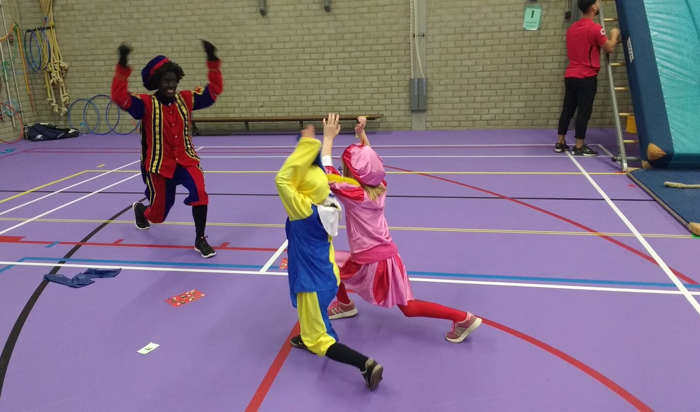 Sportpiet hield de kinderen in beweging