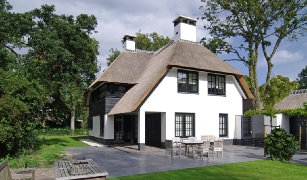 Een voorbeeld van een villa zoals die gebouwd had kunnen worden op Landgoed Prinsenbosch.