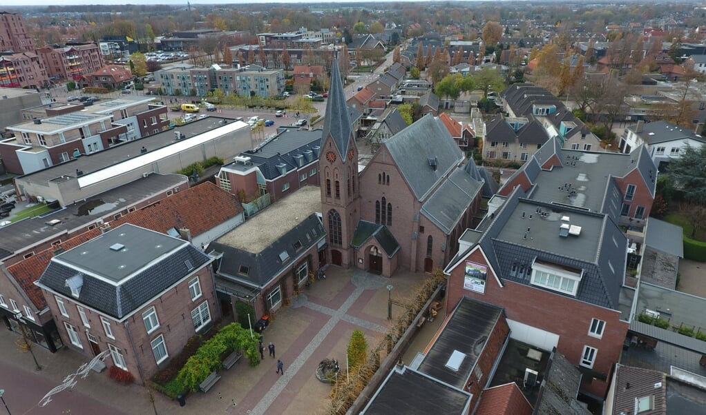 De Catharinakerk aan de Langstraat.