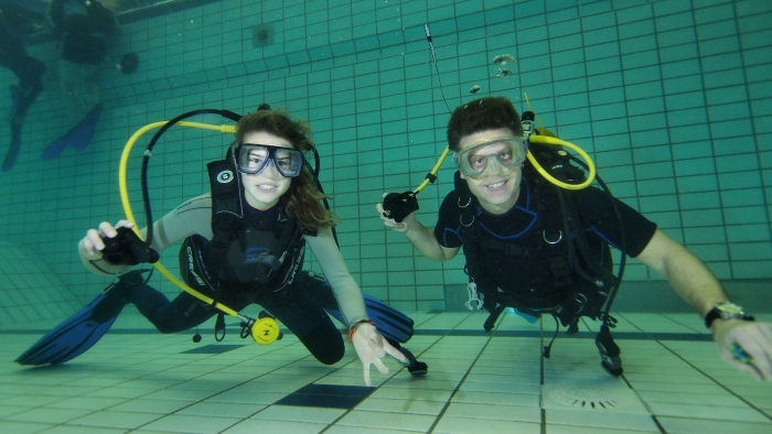 Introductieduik bij Onderwatersport Vereniging Haarlem