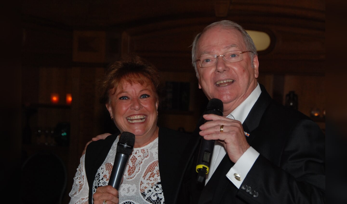 Willeke D'Estell en Ronnie Tober zongen liedjes uit de jaren zestig en zeventig. 