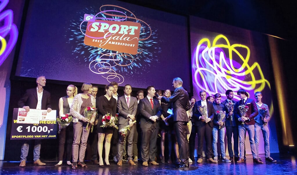 Prijswinnaars van bij het Sportgala tijdens een eerdere editie.