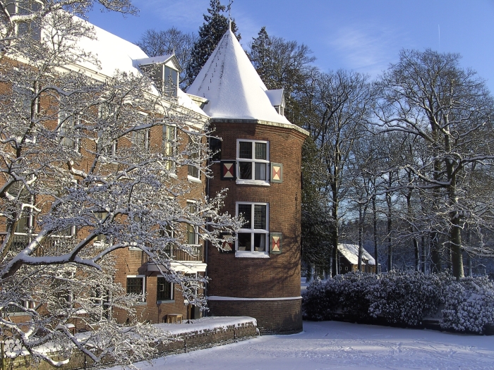 kasteel Maarsbergen in kerstsfeer