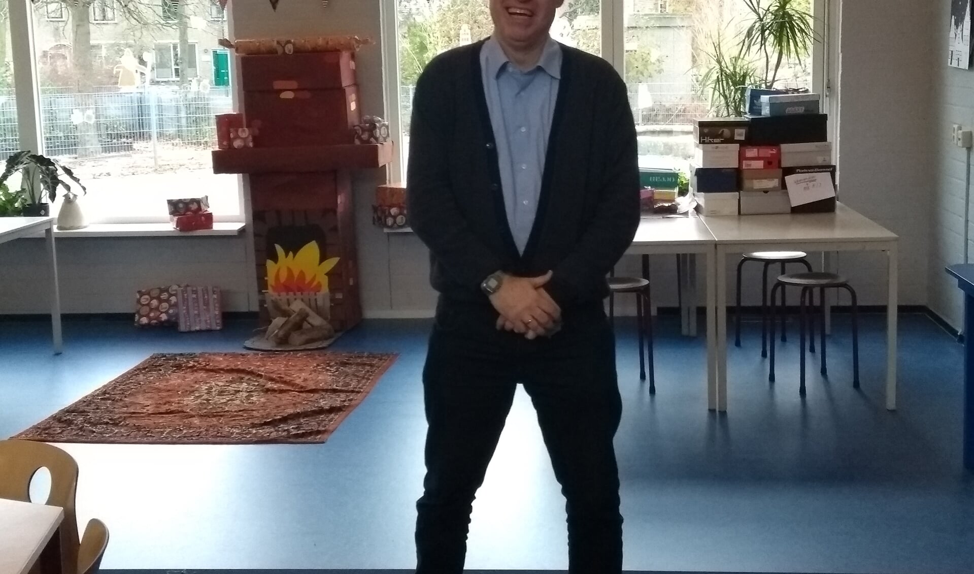 Albert van Dam is de nieuwe directeur van de Montessorischool Houten