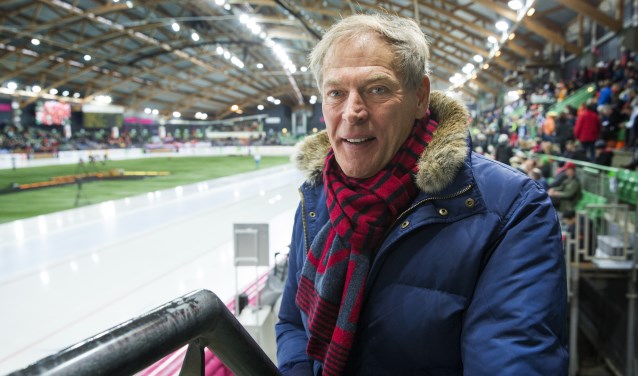 Ard Schenk tijdens het WK allround