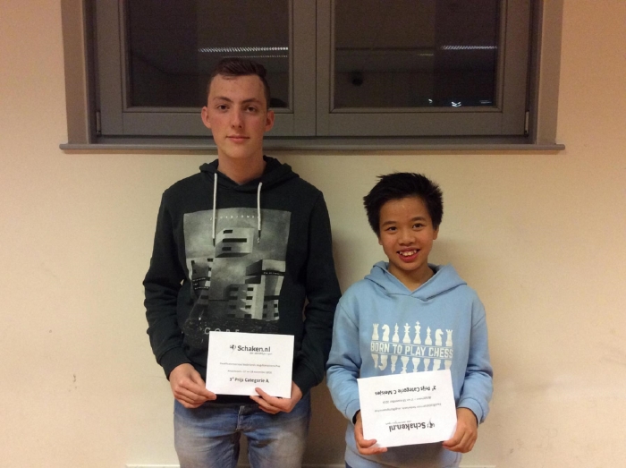 v.l.n.r. William Gijsen en Dana Verheij