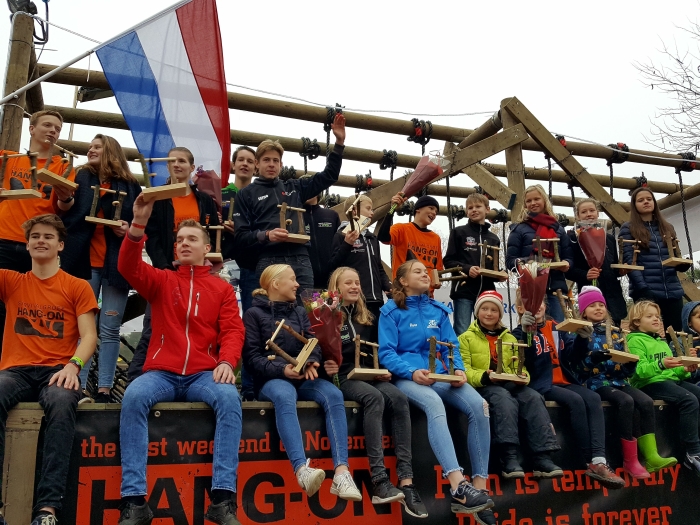 Jeugdkampioenen op 1e wedstrijddag Hang On Run