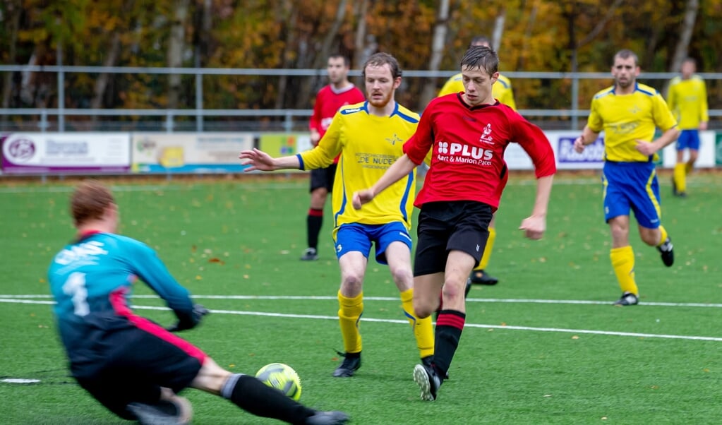 Joëll Hendriks in zijn eerder SV Harskamp periode.