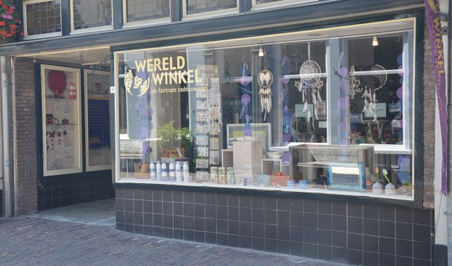 De Wereldwinkel is nu nog te vinden aan de Peperstraat