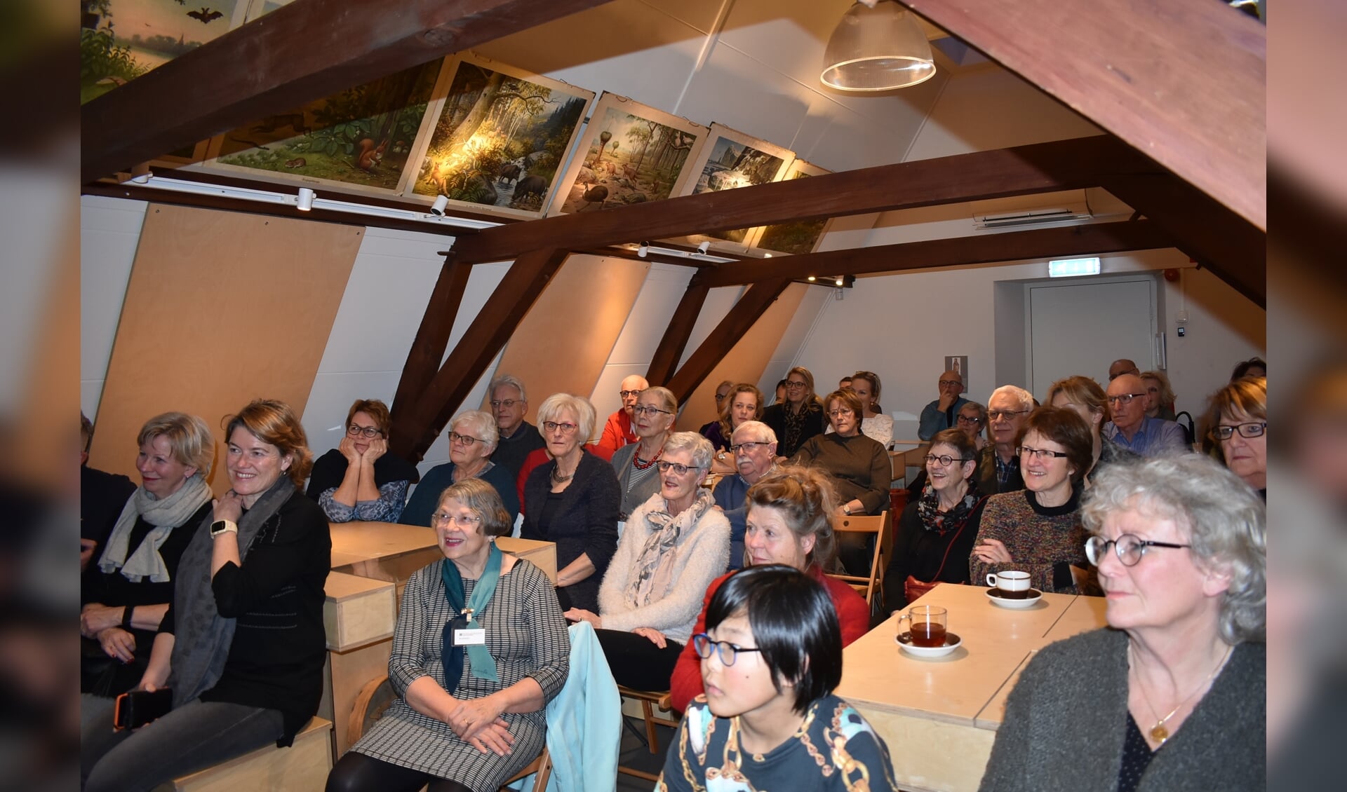 Er is altijd veel belangstelling voor de activiteiten van Stichting Oud Nijkerk, die dit jaar het 50-jarig jubileum viert.
