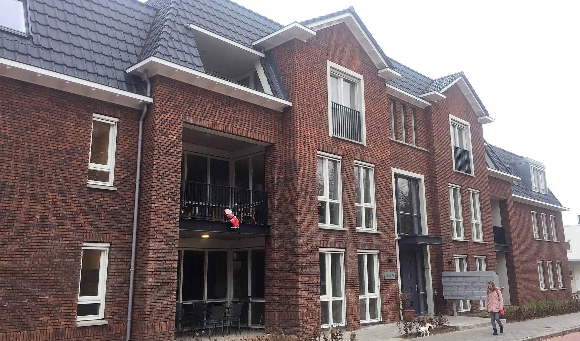Het gloednieuwe wooncomplex van Amerpoort aan de Jan Steenlaan. 