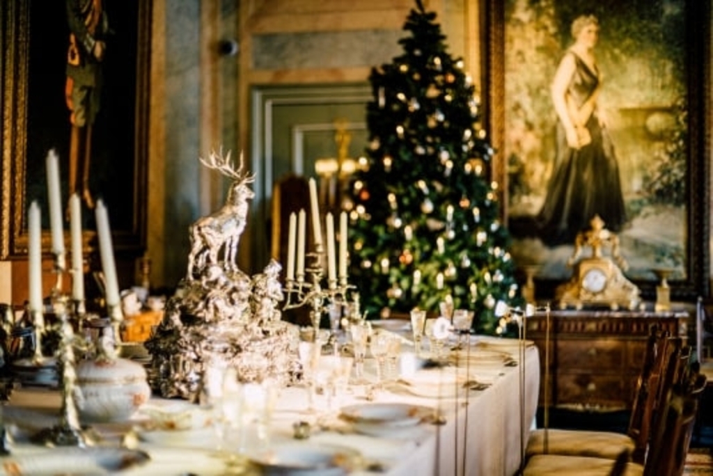 <p>Huis Doorn in kerstsferen in 2018</p>