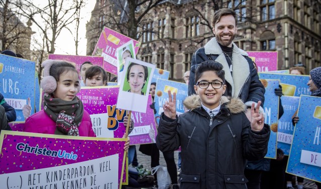 Actie voor het landelijke kinderpardon.