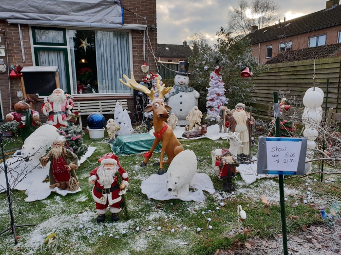 Kerst tuin Driebergen