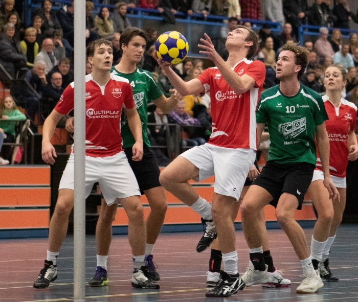 Dennis van Eijl in actie.