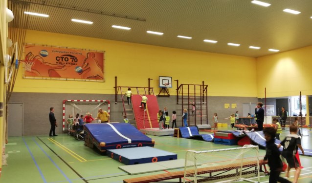 Kinderen kunnen hun gang gaan in het Dorpshuis.