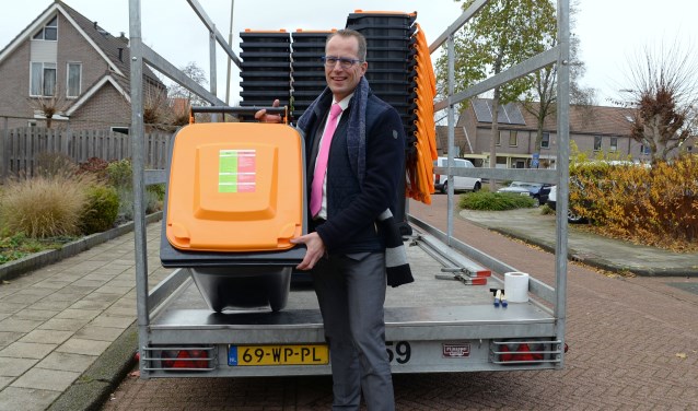 Wethouder Harke Dijksterhuis is tevreden met de wijzigingen in het afvalstoffenbeleid.