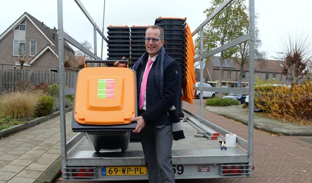 Wethouder Harke Dijksterhuis is tevreden met de wijzigingen in het afvalstoffenbeleid.