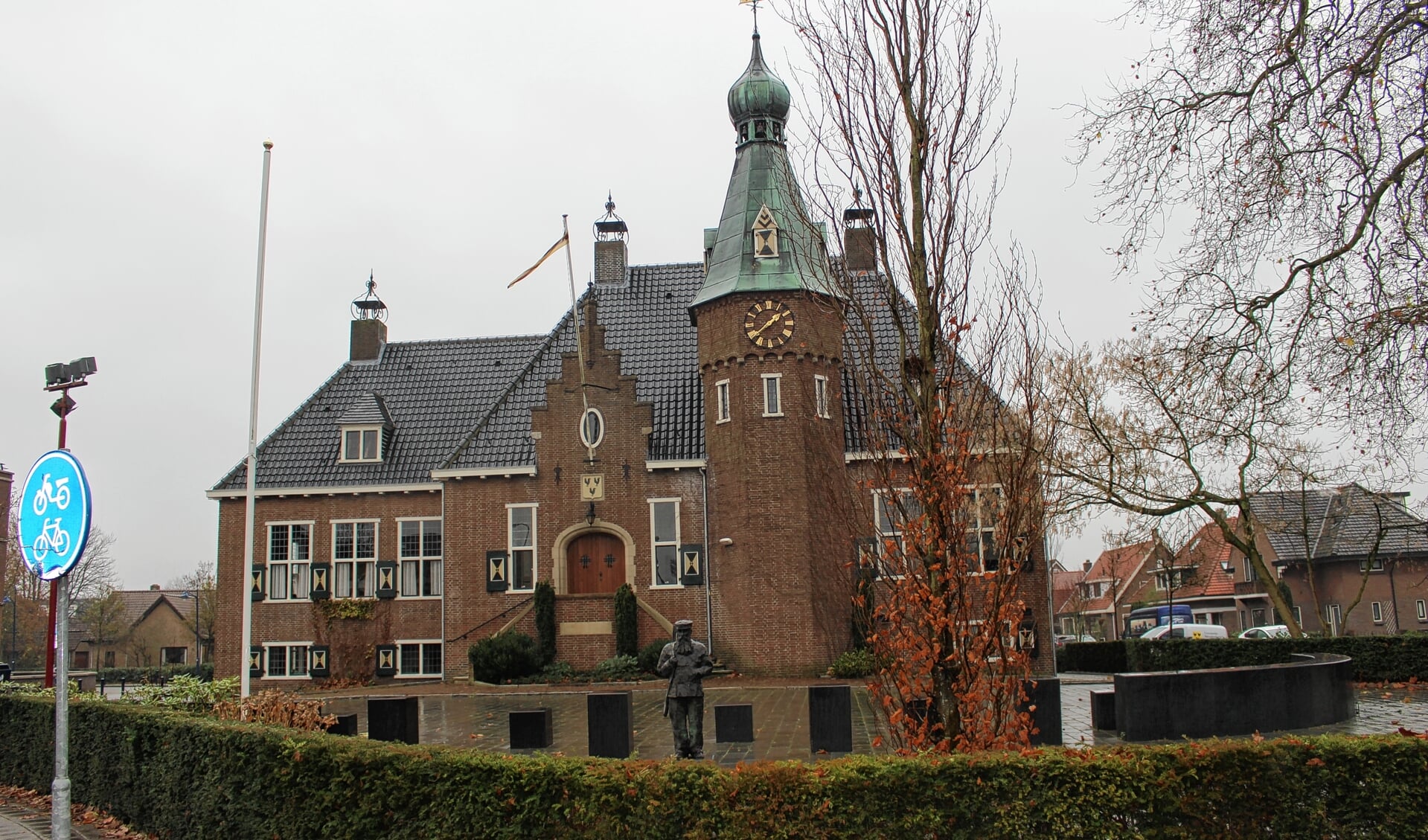 Het gemeentehuis van Woudenberg.